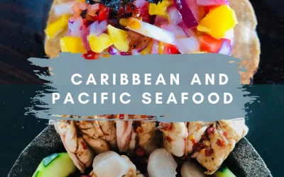 Caribbean and pacific seafood