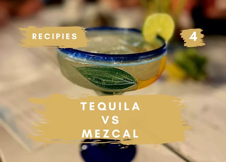 Title photo for blog post "Tequila vs mezcal: flavor profiles and recipies.