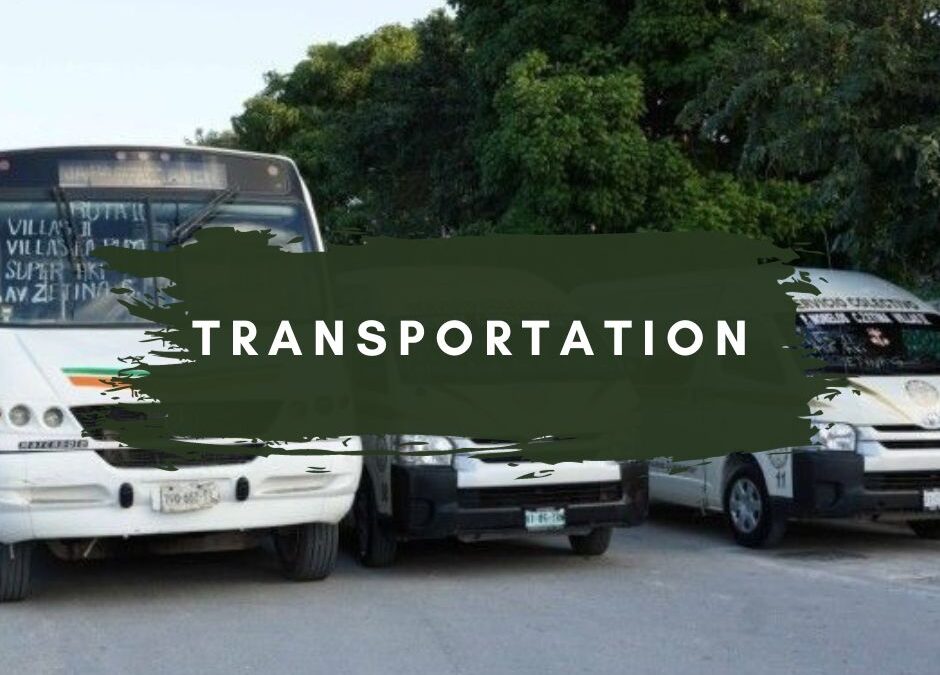 Transportation in Puerto Morelos