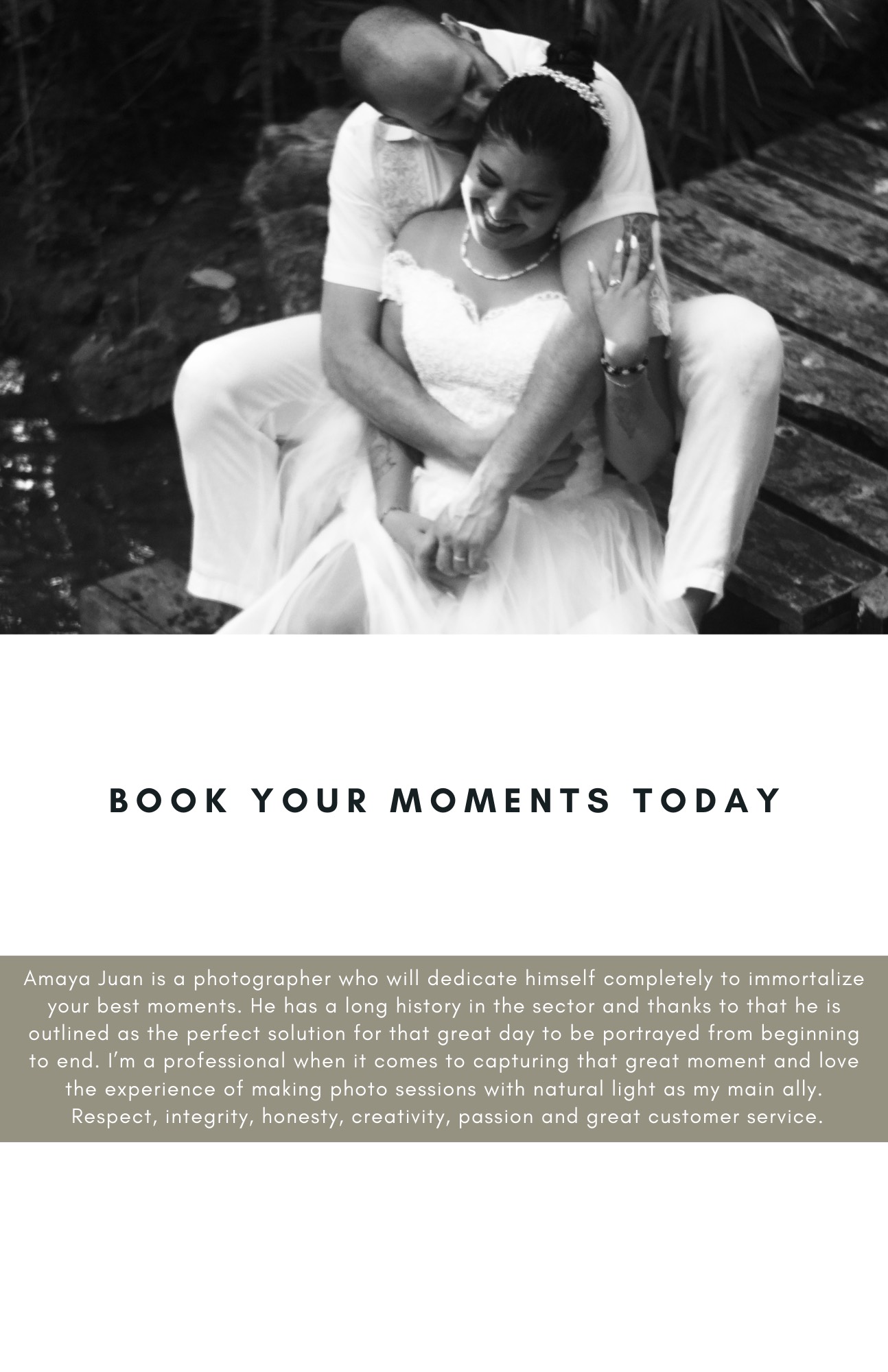 White Wedding Photography Flyer – 2