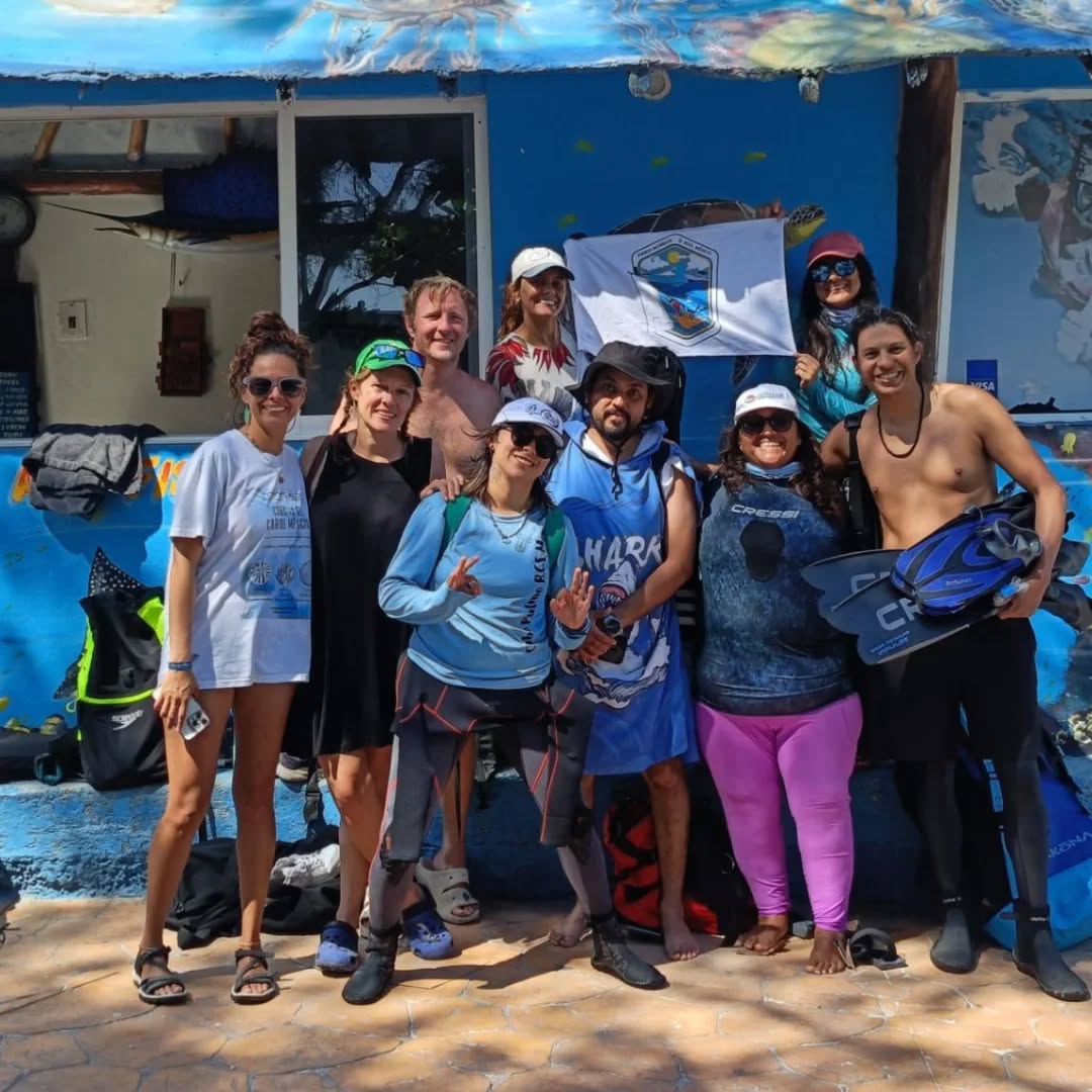 April 2025 Reef and coral nursery monitoring trip with Parque Nacional Arrecife Puerto Morelos Guardianes del Arrecife Photo by Nestor Wheelock