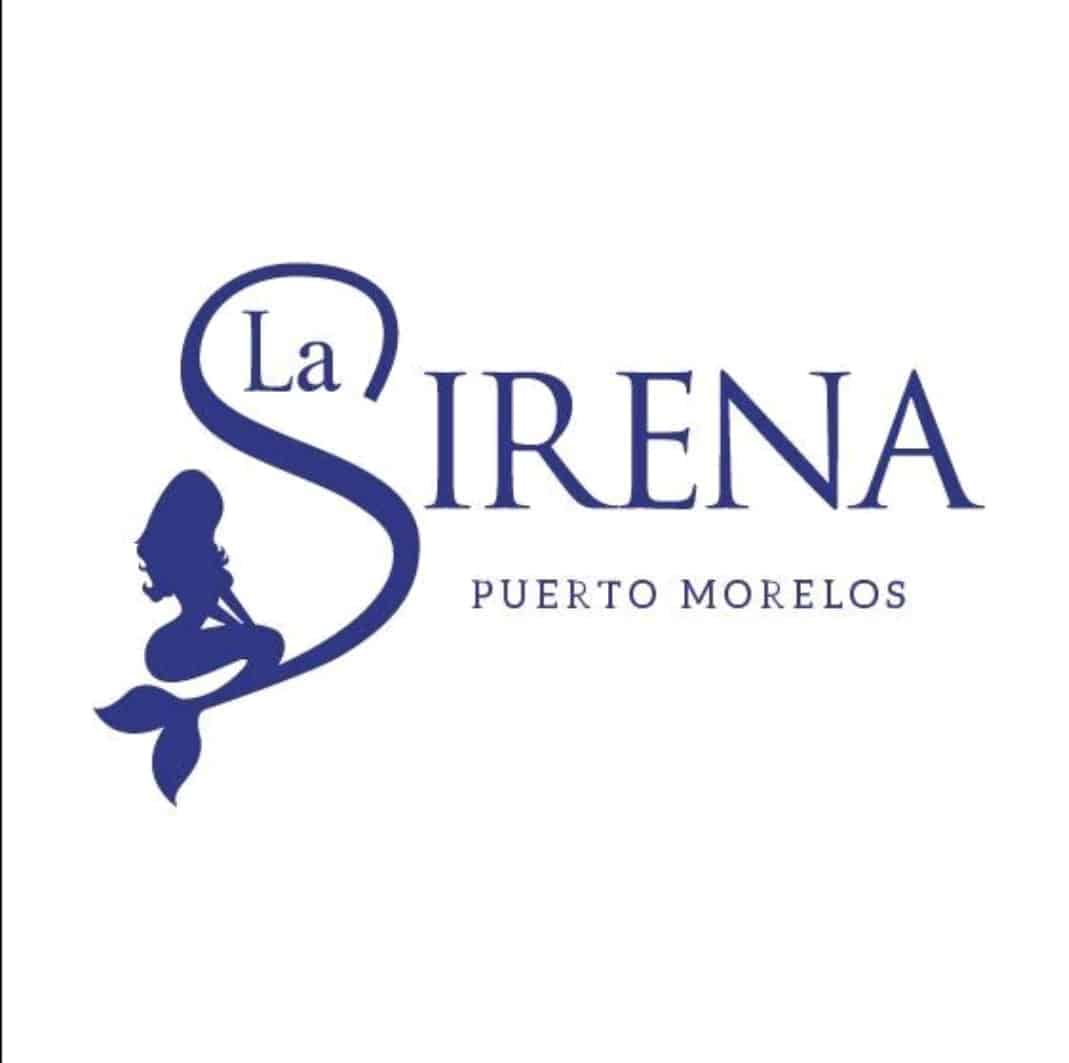 La Sirena Puerto Morelos logo