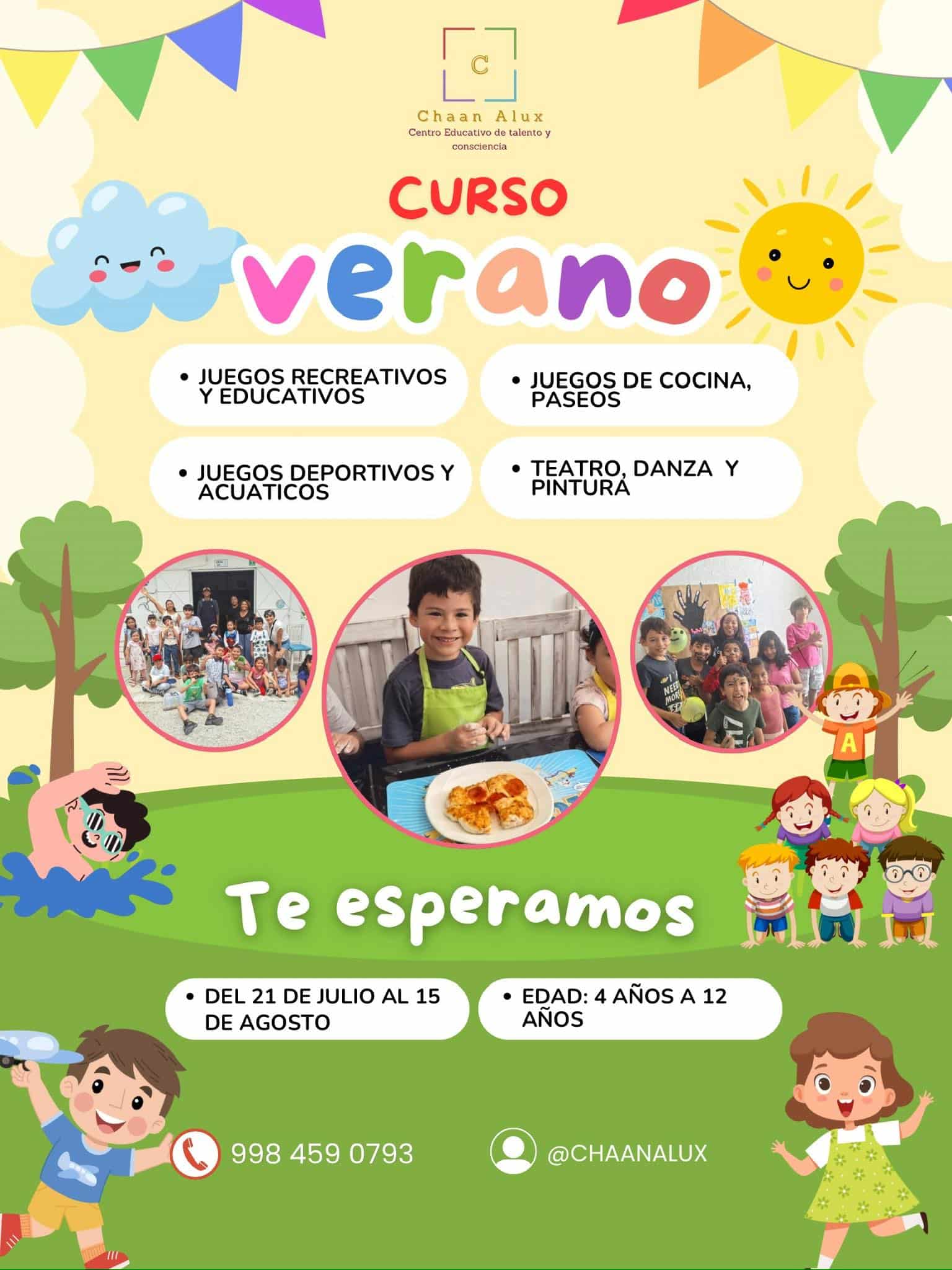 Chaan Alux Summer 2025 Verano 2025 kids niños Puerto Morelos