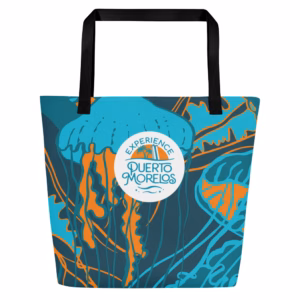 XPM Jellyfish All-Over Print Large Tote Bag