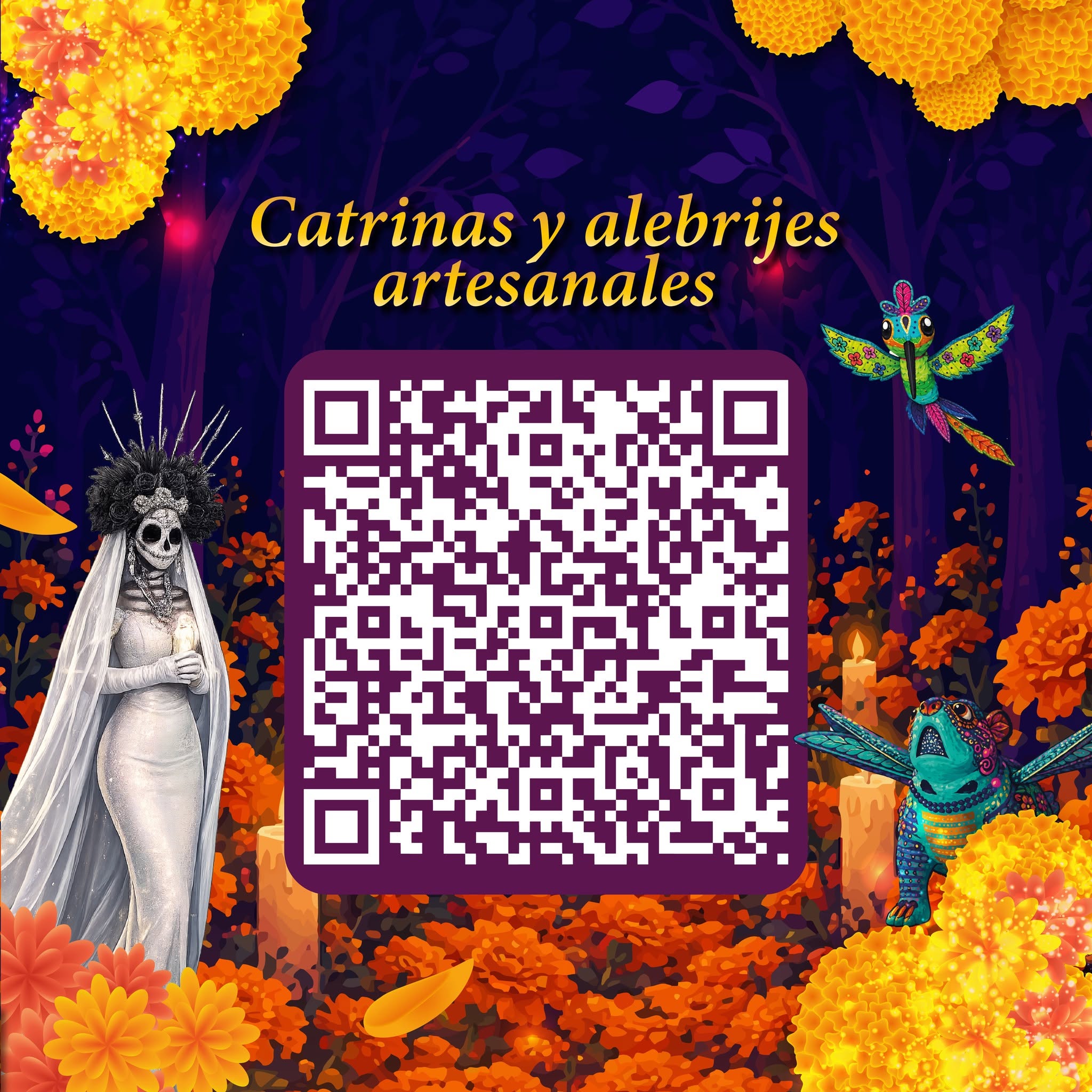 Concurso Catrinas y alebrijes artesanales contest contest Alma y Raiz Leona Vicario Janal Pixan 2026