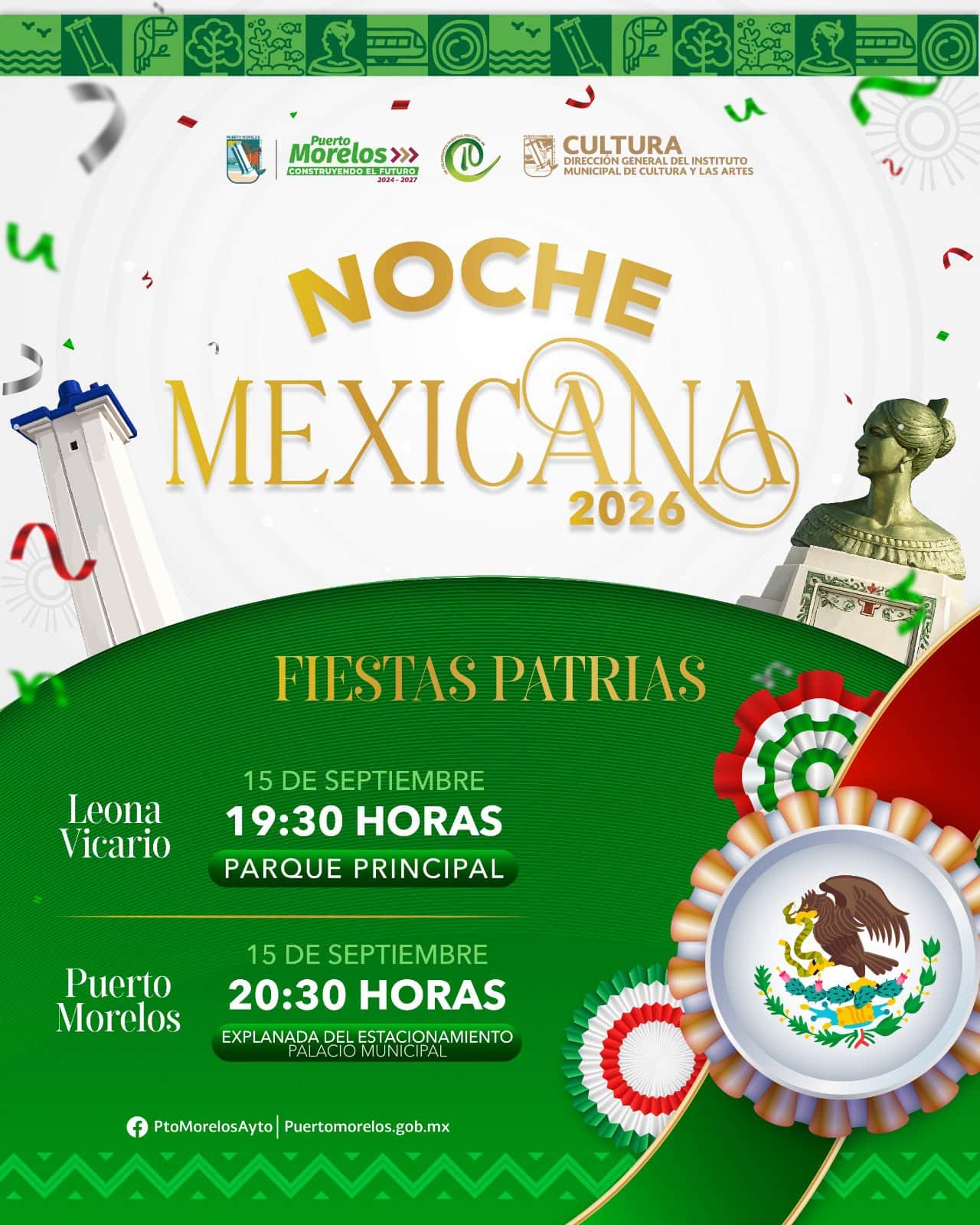 Mexican Independence Day Puerto Morelos 2026